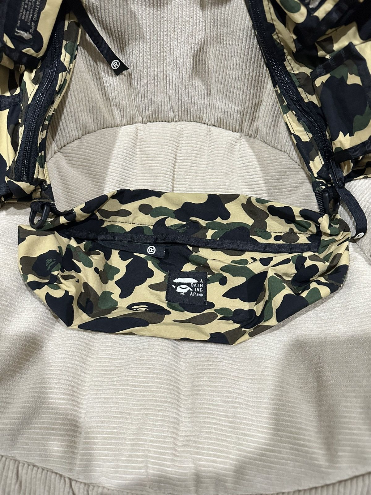 Bape Vintage NIGO BAPE 1st Camo Utilities 3 Waist Bag Size ONE SIZE - 3 Thumbnail