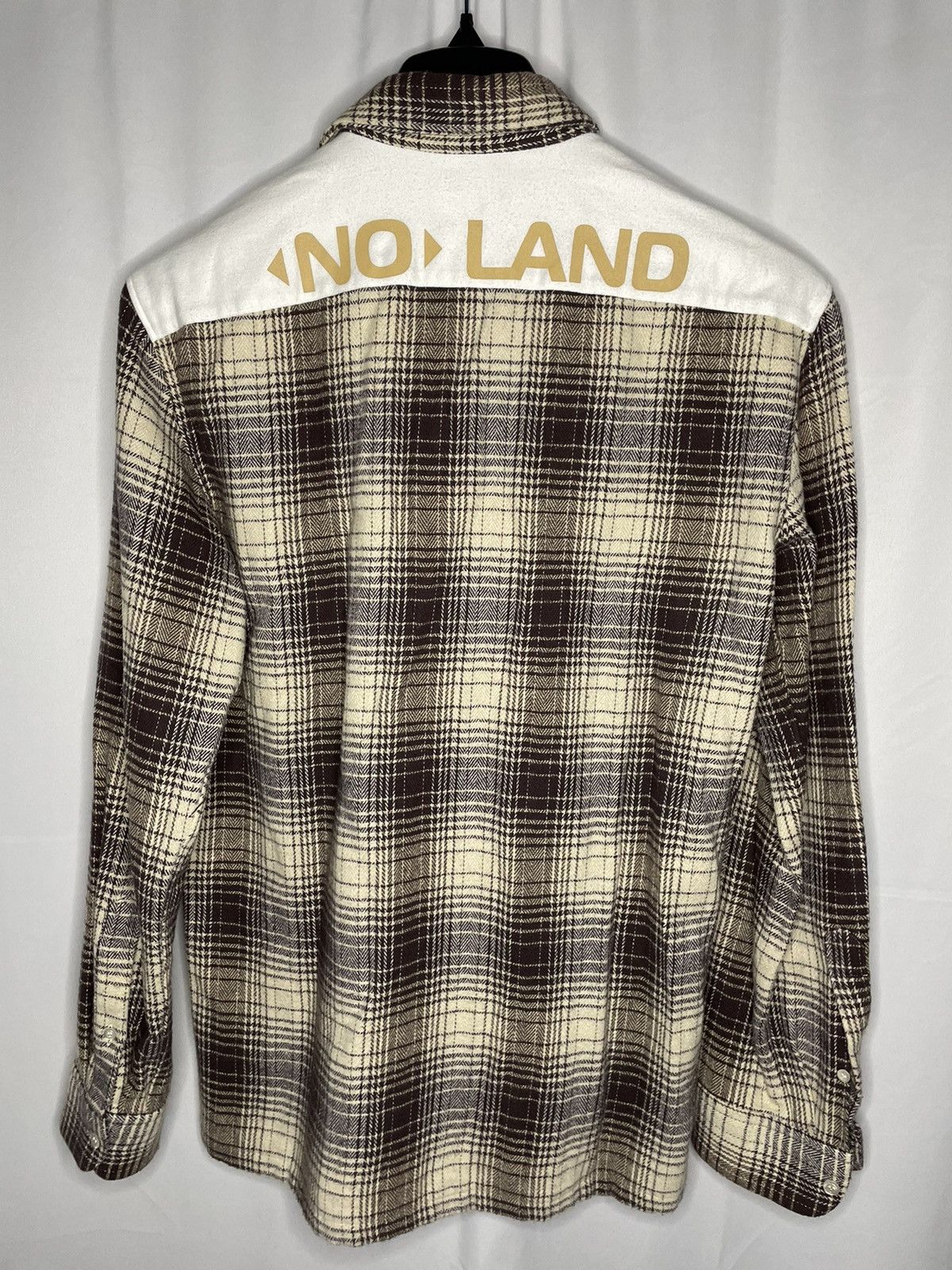 Raf Simons Raf Simons No Land Plaid Shirt Size US S / EU 44-46 / 1 - 2 Thumbnail