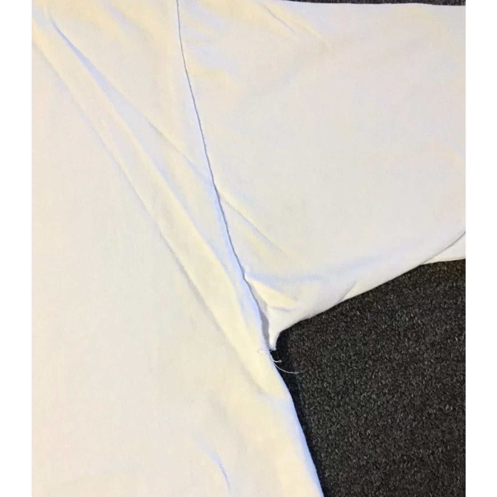 Vintage VINTAGE Shirt Men L White 90s Distressed Trendy Grunge Punk Biker Tattoo Track Trucker Skate Surf 80s 90s Size US L / EU 52-54 / 3 - 7 Thumbnail