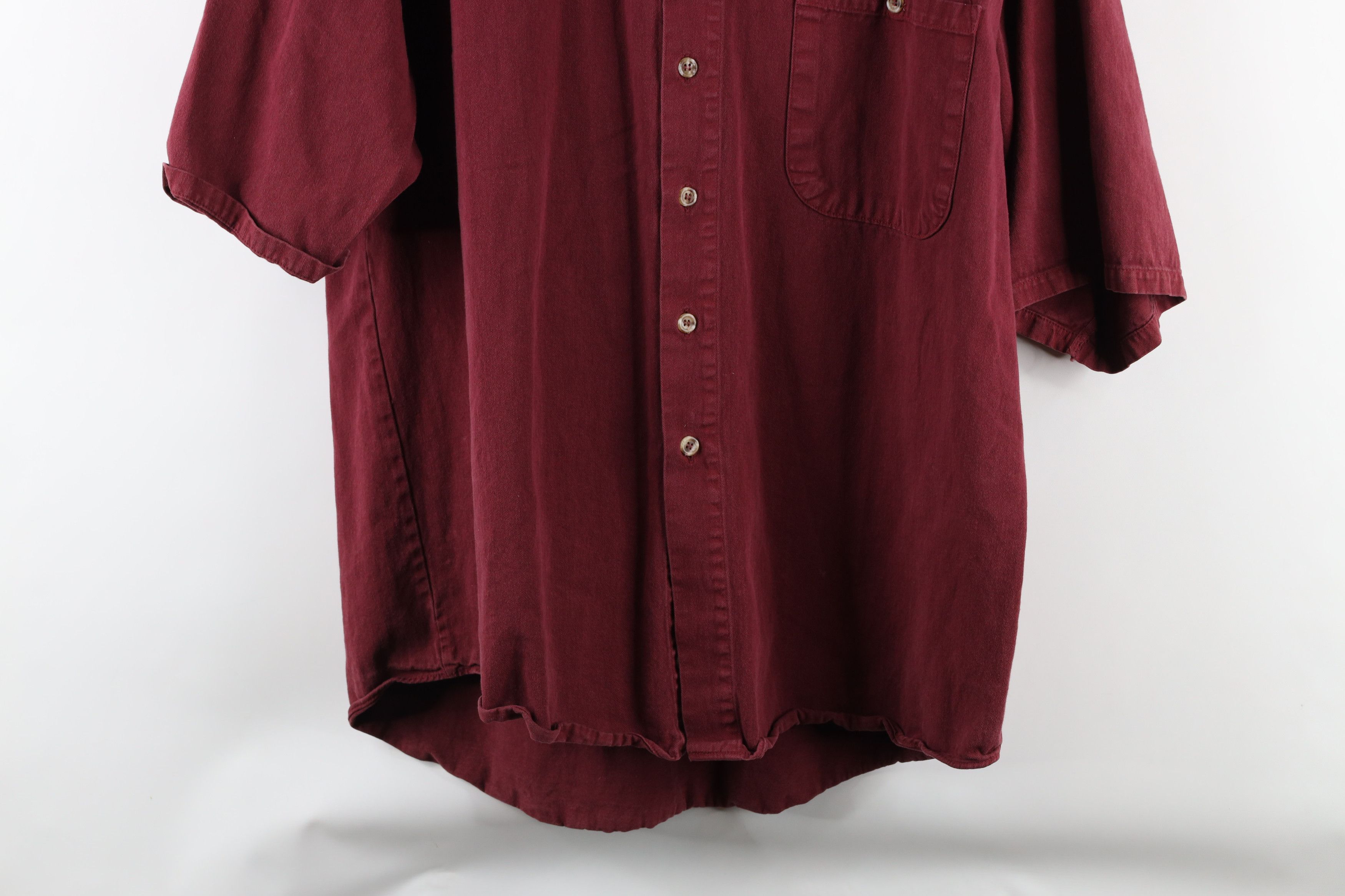 Vintage Vintage 90s IOU Streetwear Fit Short Sleeve Button Shirt USA Size US L / EU 52-54 / 3 - 3 Thumbnail