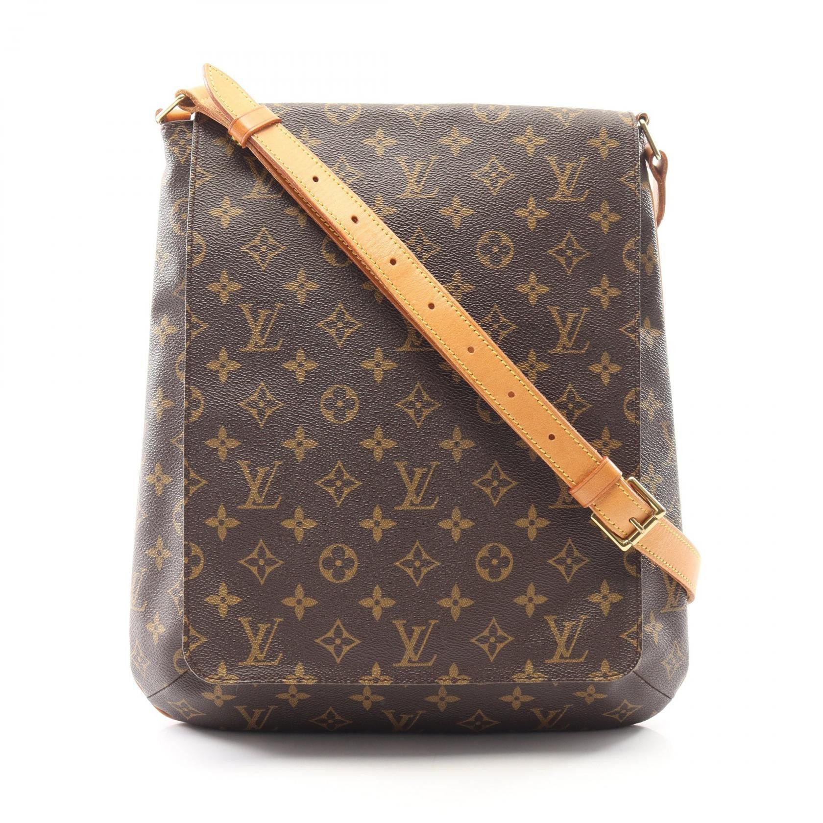 Louis Vuitton Louis Vuitton Louis Vuitton Musette Monogram Coated Canvas Shoulder Bag Textile Shoulder Bag M51256 DUTY FREE for USA Size ONE SIZE - 1 Thumbnail