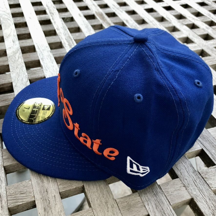 New Era NY Mets Empire State Script Wool Exclusive Fitted Hat 7 1/8 Size ONE SIZE - 2 Thumbnail