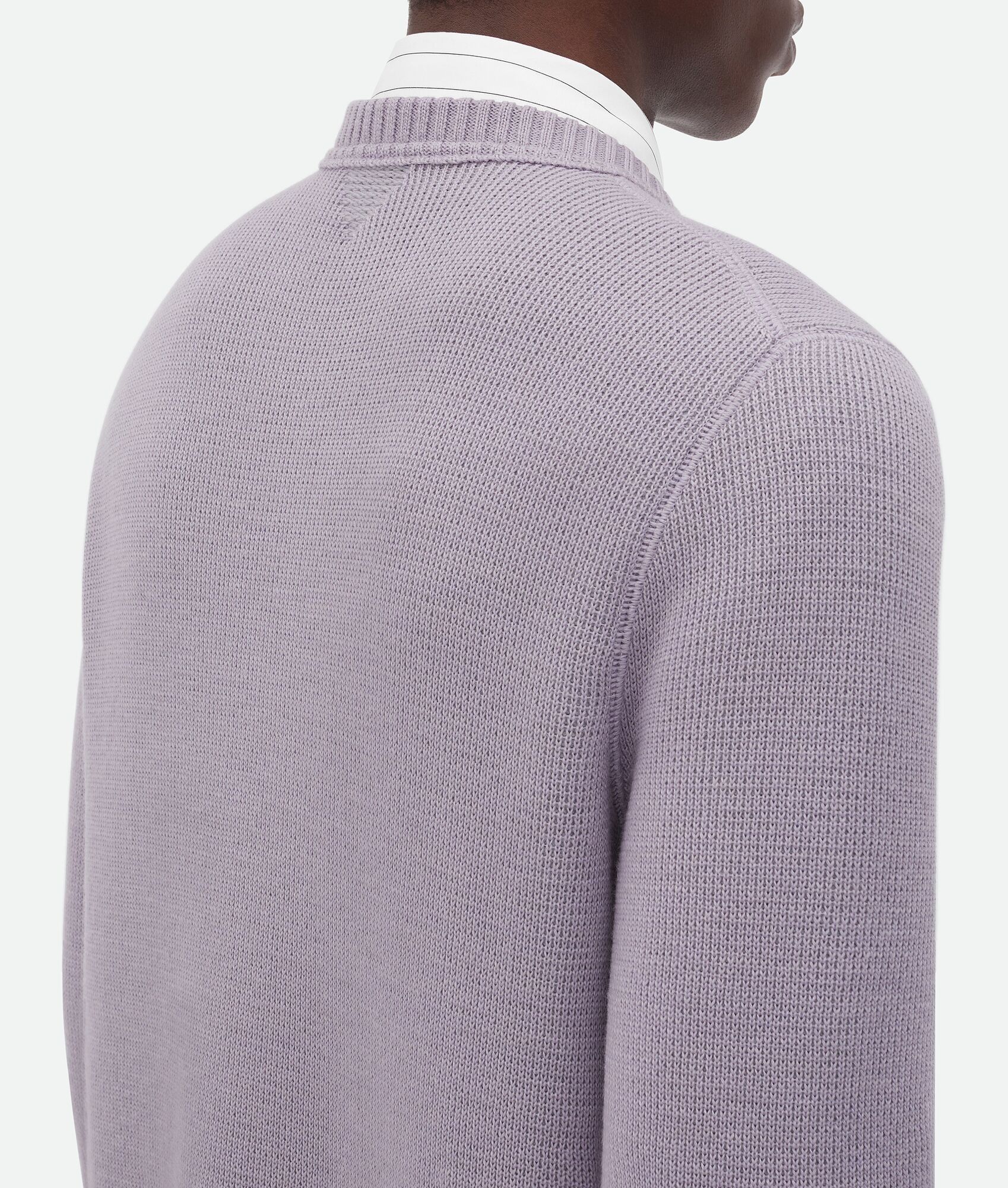Bottega Veneta o1s1rm0925 Wool Long Dress in Lilac Size US L / EU 52-54 / 3 - 5 Thumbnail