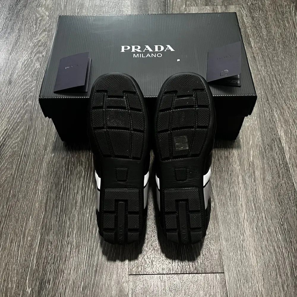 Prada [Retail: $920] Prada “Vitello Soft” Sneakers - Men's US 6.5 Size US 6.5 / EU 39-40 - 6 Thumbnail