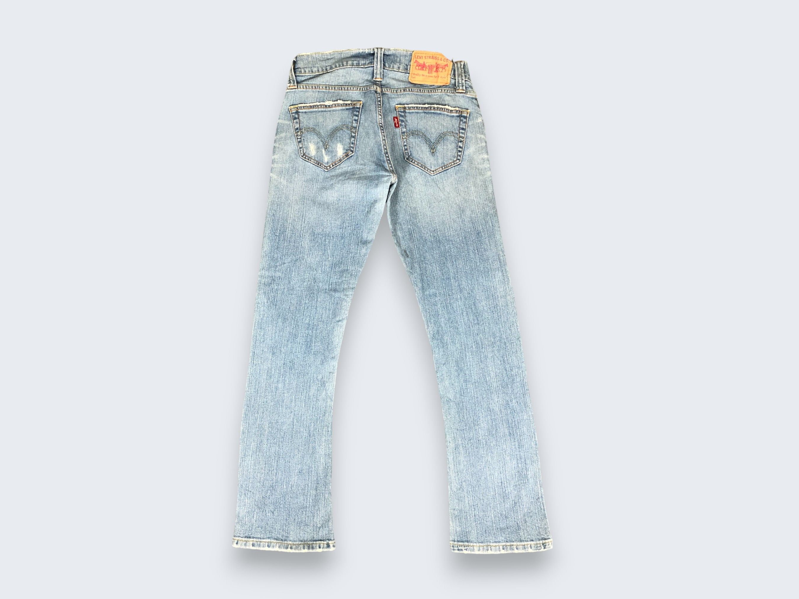Levi's × Vintage Womens Vintage Levis 504 Jeans Slouch Straight L1104W Size 32" / US 10 / IT 46 - 5 Thumbnail