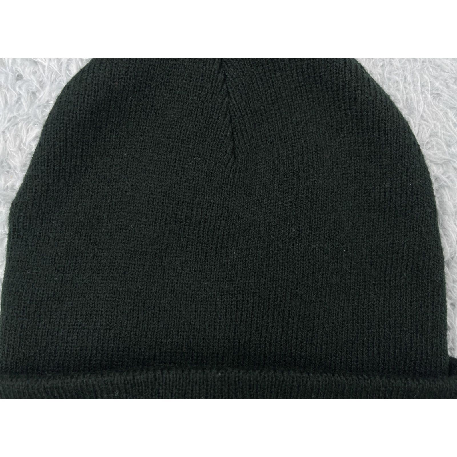 Port & Company VINTAGE SB Beanie Toque Adult One Size Black Knit Embroidered Acrylic Port & Company Size ONE SIZE - 3 Thumbnail