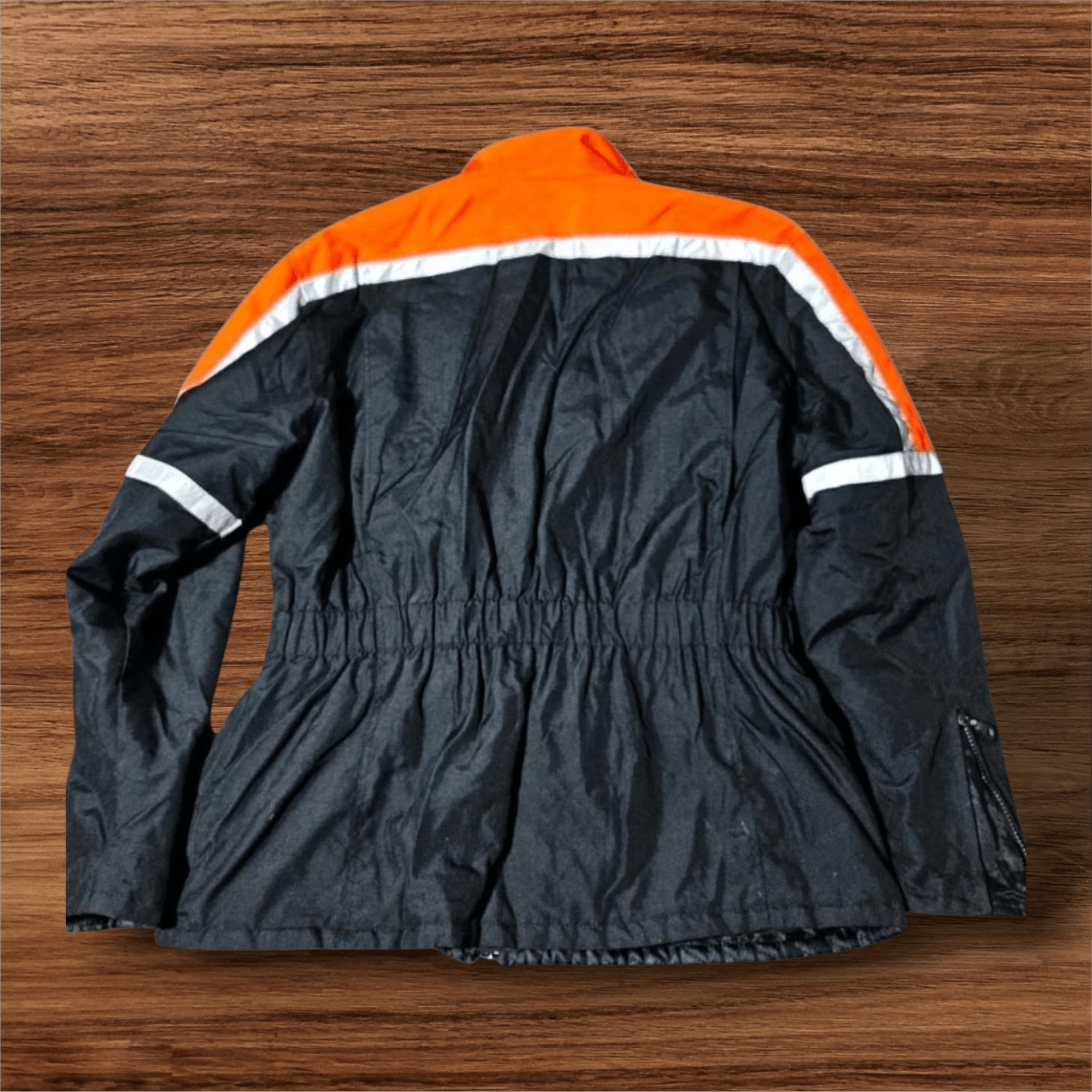 Harley Davidson Vintage Harley-Davidson USA Belted Heated Jacket Moto MEDIUM Size US M / EU 48-50 / 2 - 3 Thumbnail