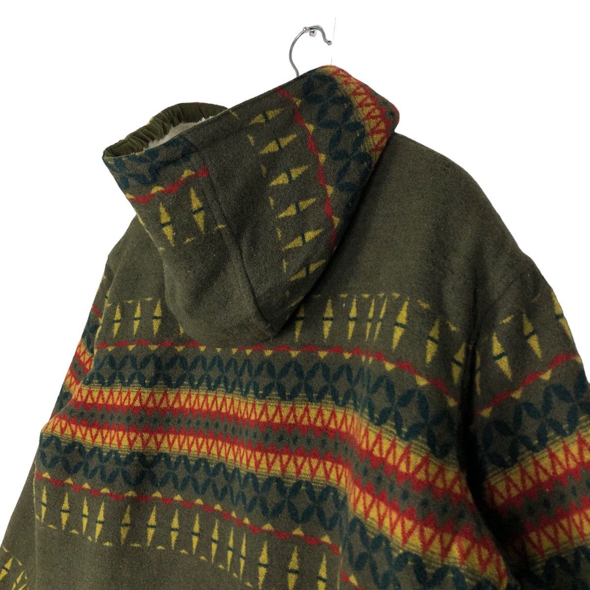 Japanese Brand 🔥90’s Vintage Wool Jacket Navajo Aztec Design Horse Power Size US L / EU 52-54 / 3 - 9 Thumbnail