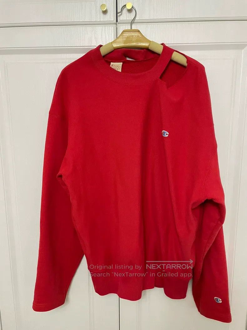 Vetements Vetements Off-Shoulder Loose Hoodie Size US M / EU 48-50 / 2 - 1 Thumbnail