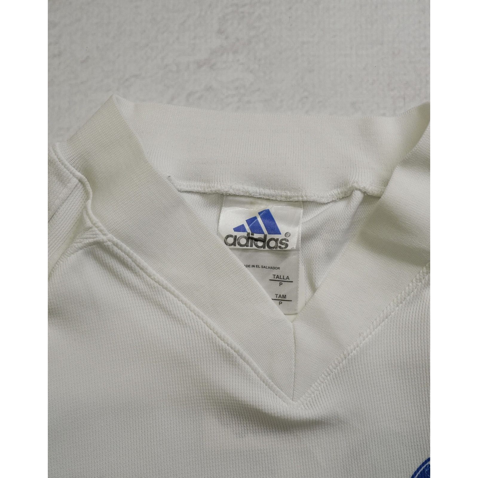 Adidas Vintage 00s Adidas Soccer White Jersey - Men's Small Size US S / EU 44-46 / 1 - 3 Thumbnail