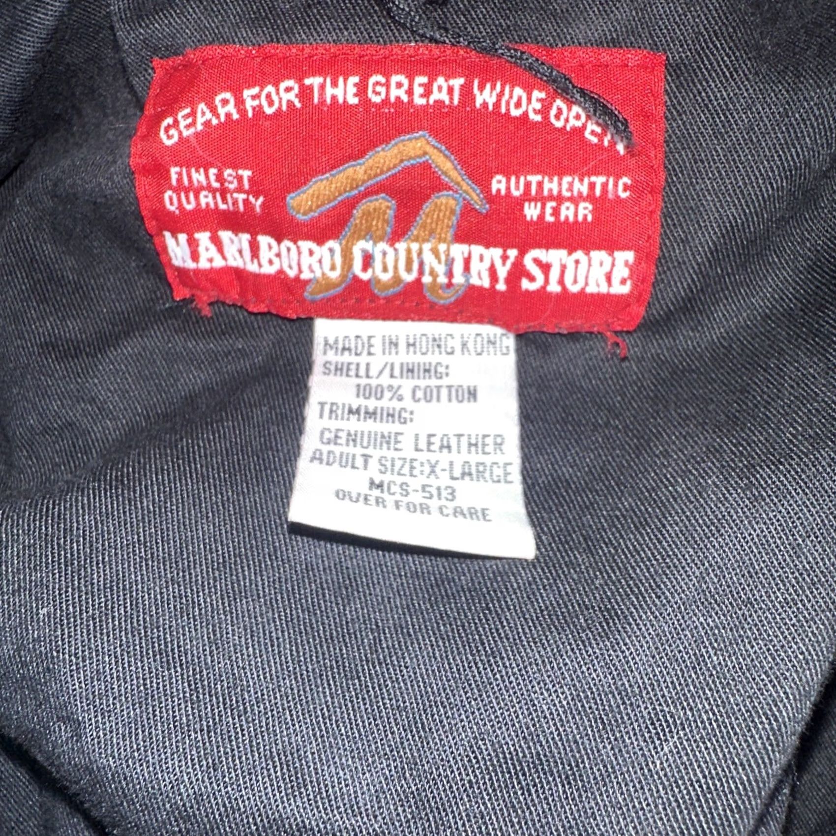 Marlboro Marlboro Jacket Men’s Red Leather Cotton Collar Zip Button Overcoat L Size US L / EU 52-54 / 3 - 2 Thumbnail