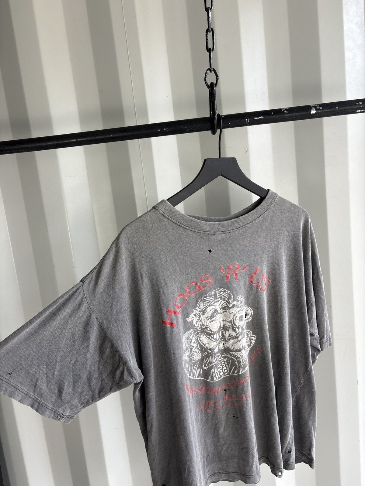 Harley Davidson Vintage Hogs R Us Shirt Faded Thrashed Distressed Grunge WCC Size US L / EU 52-54 / 3 - 4 Thumbnail