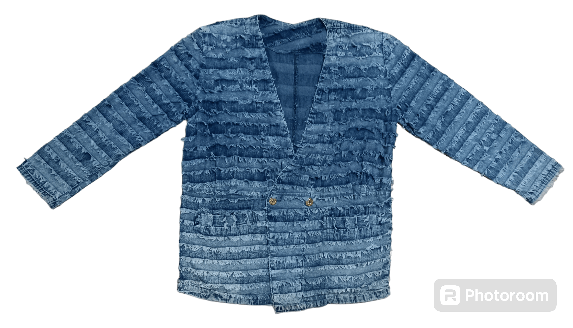 Japanese Brand 3 SISTERS KAPITAL LIKE BORO CARDIGAN BLAZER Size M / US 6-8 / IT 42-44 - 1 Thumbnail