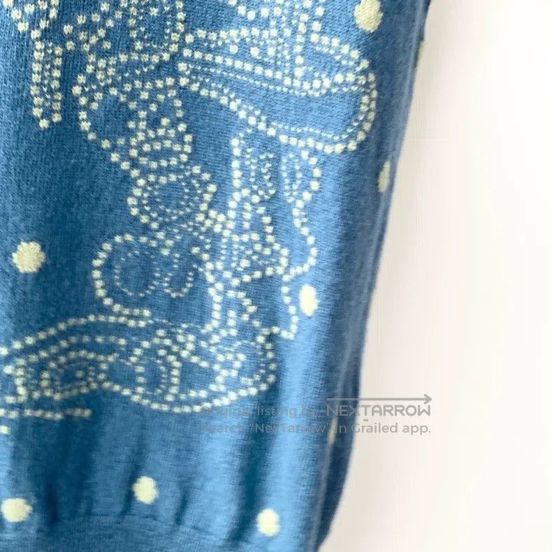 Hermes Hermes Blue knitted sweater Size XS / US 0-2 / IT 36-38 - 4 Thumbnail