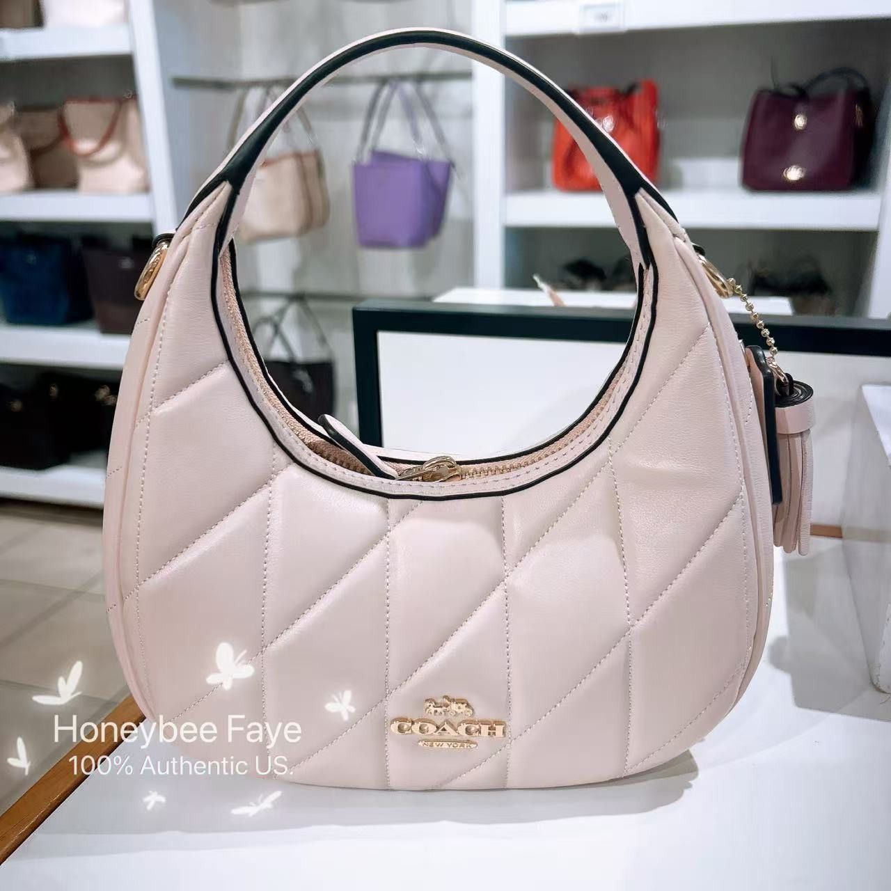 Coach Carmen Mini Crossbody Bag With Quilting CY710 Size ONE SIZE - 1 Thumbnail
