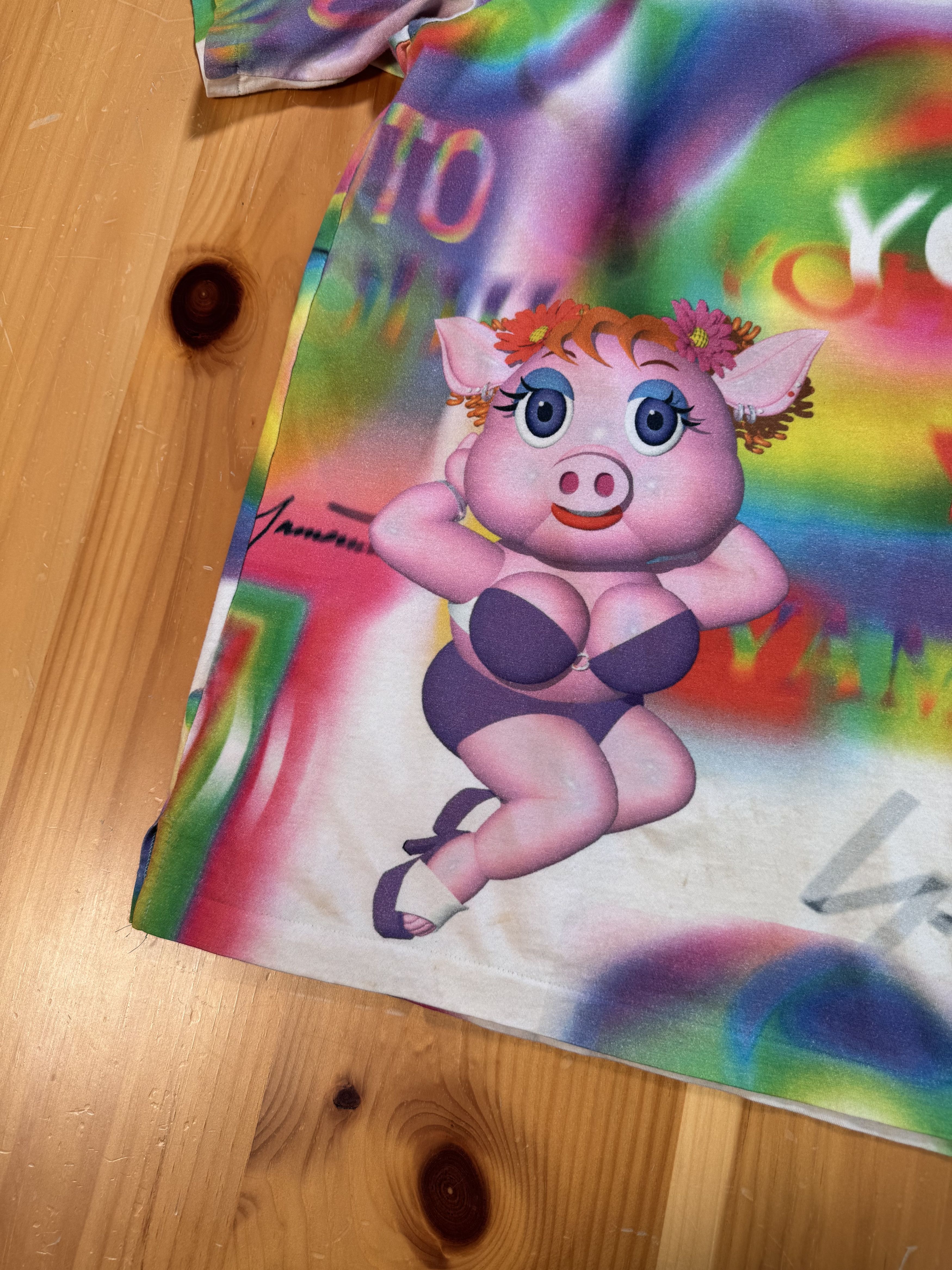 Yohji Yamamoto Yohji Yamamoto SS02 LSD Pig Shirt Size US L / EU 52-54 / 3 - 2 Thumbnail