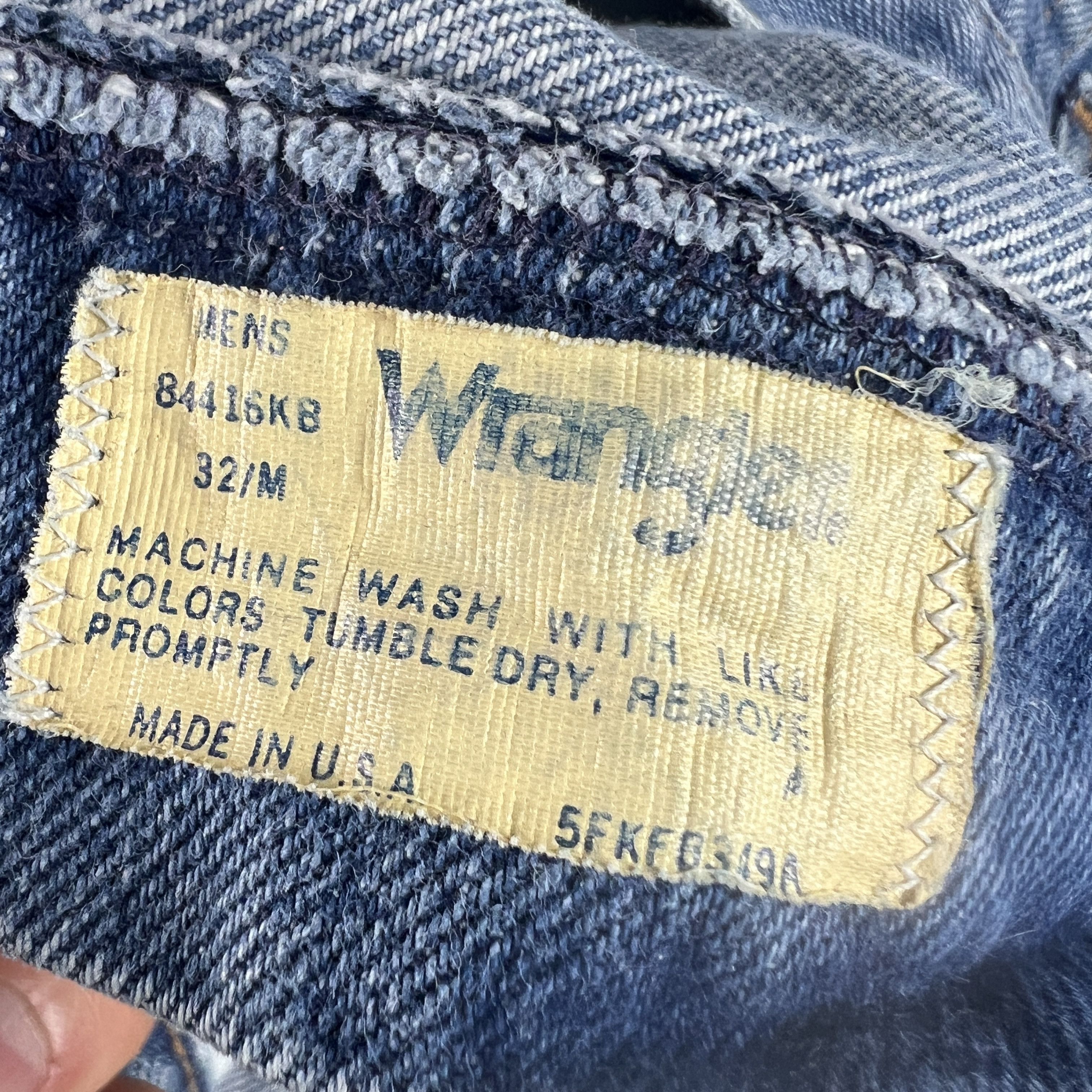 Wrangler VTG Wrangler Shorts Faded Cut Off Denim Jorts Talon Zipper Size US 30 / EU 46 - 5 Thumbnail