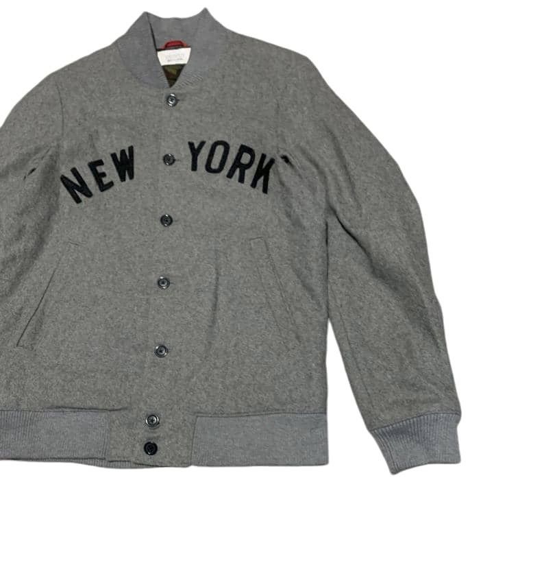 Vintage Vintage New York Wool Varsity Jacket By Browny Size US L / EU 52-54 / 3 - 3 Thumbnail