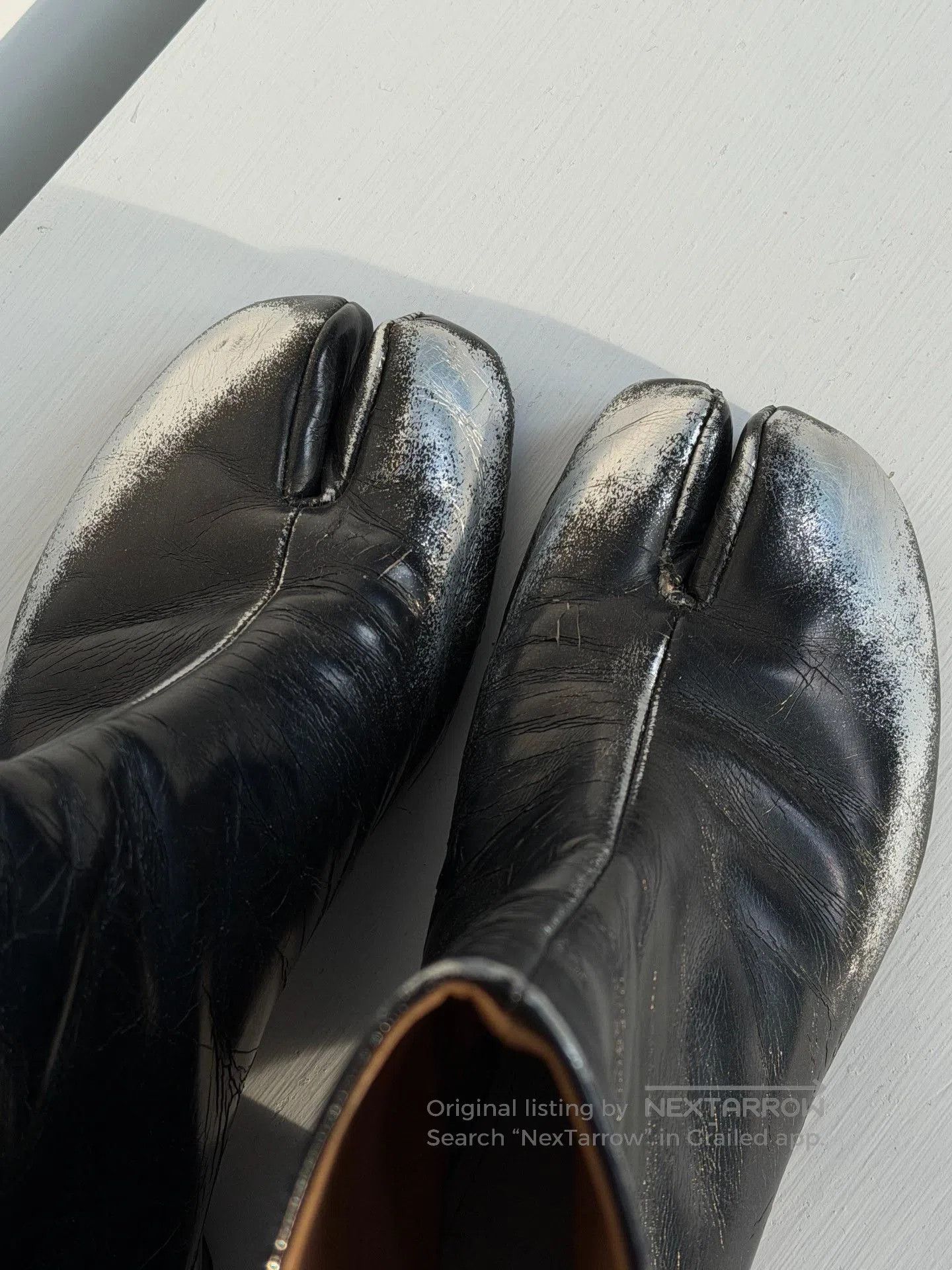 Maison Margiela Maison Margiela Distressed Tabi Boots. Size US 7 / IT 37 - 7 Thumbnail