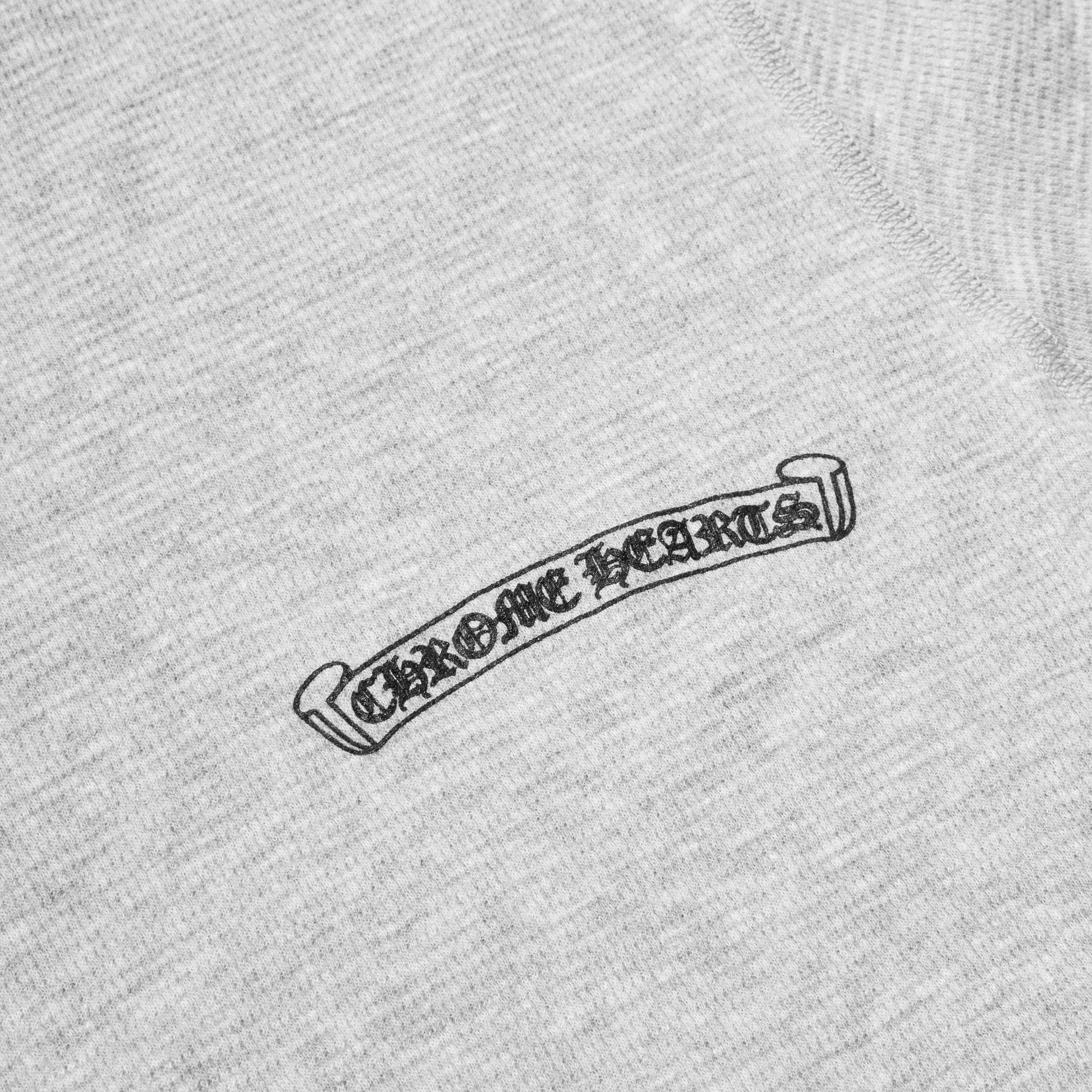 Chrome Hearts CHROME HEARTS Scroll Thermal Long T Shirt GRAY Size US L / EU 52-54 / 3 - 3 Thumbnail