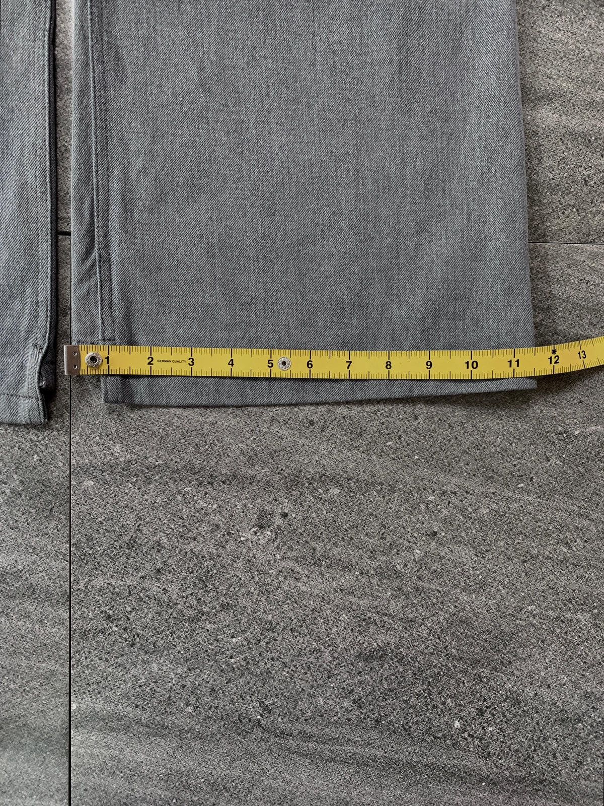 Handmade “FREE IMPORT TAX” Wideleg Semi Flared Denim Jeans Size US 31 - 14 Thumbnail