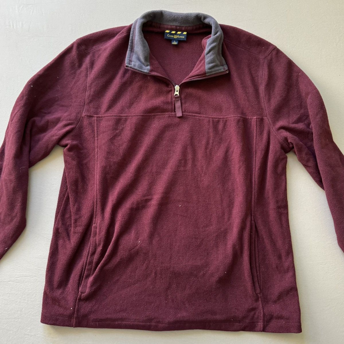 Club Room Club Room Quarter-Zip Fleece Sweater Size US L / EU 52-54 / 3 - 5 Thumbnail