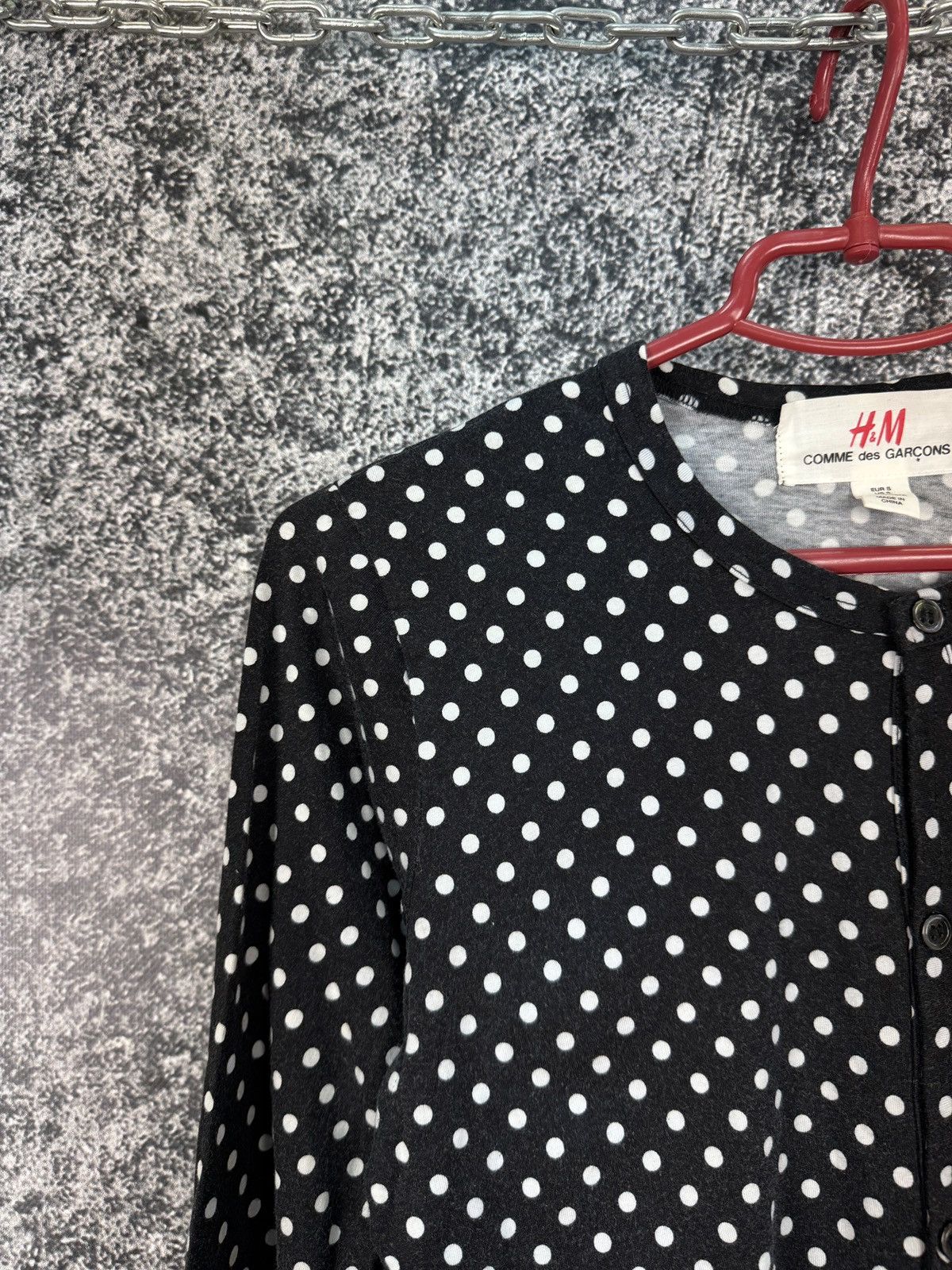 Comme des Garcons × H&M H&M Comme des Garcons Limited Collab Cardigan Blouse Size S Size S / US 4 / IT 40 - 3 Thumbnail