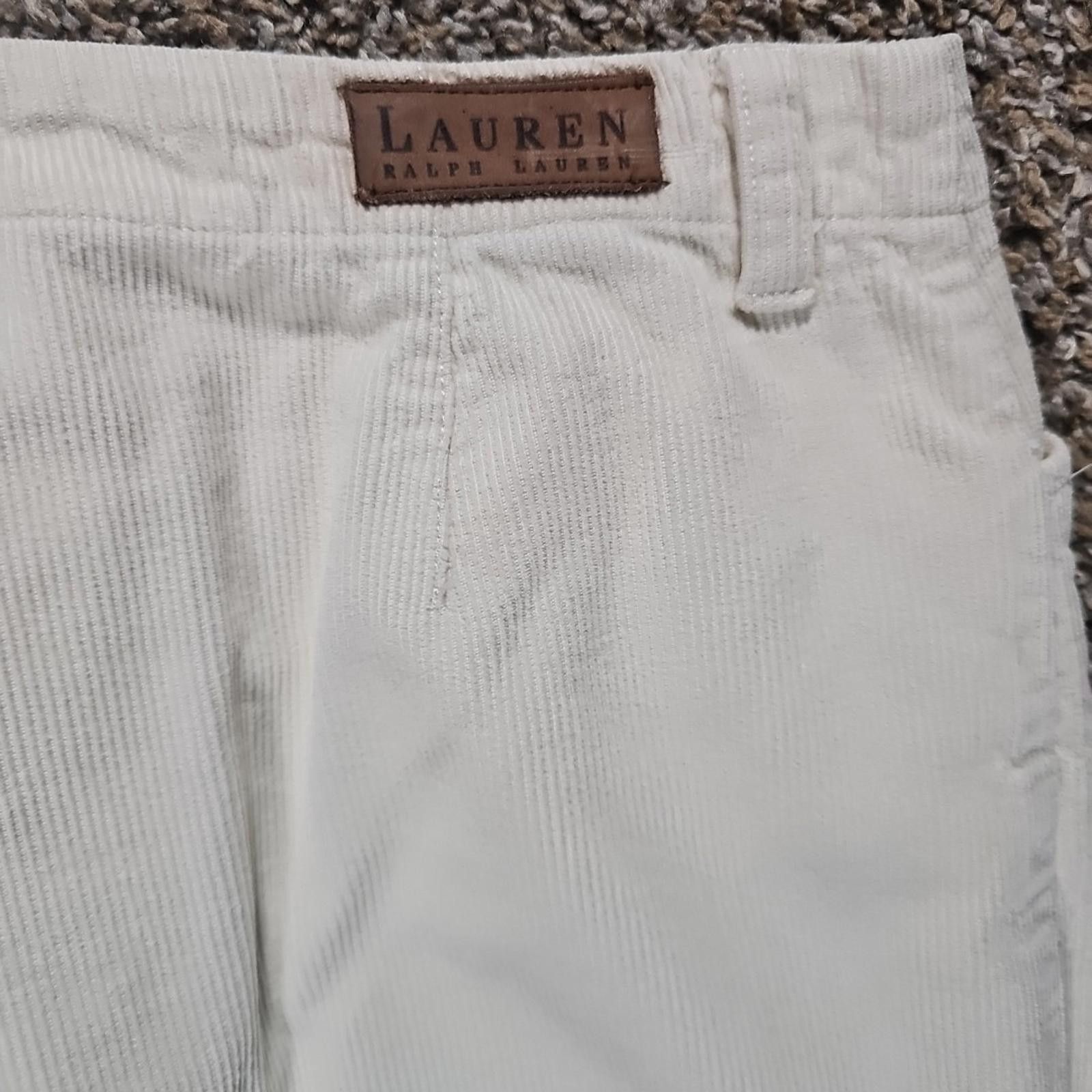 Lauren Ralph Lauren Lauren Ralph Lauren Sz 10 Corduroy Pants Size 32" / US 10 / IT 46 - 7 Thumbnail