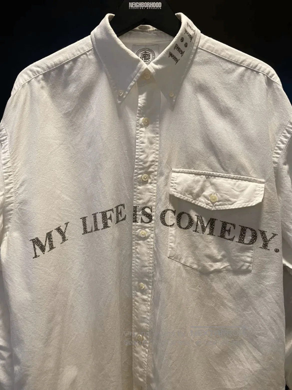 Takahiromiyashita The Soloist. The Soloist x J.Press 20AW Joker "my life is comedy" Shirt. Size US M / EU 48-50 / 2 - 3 Thumbnail