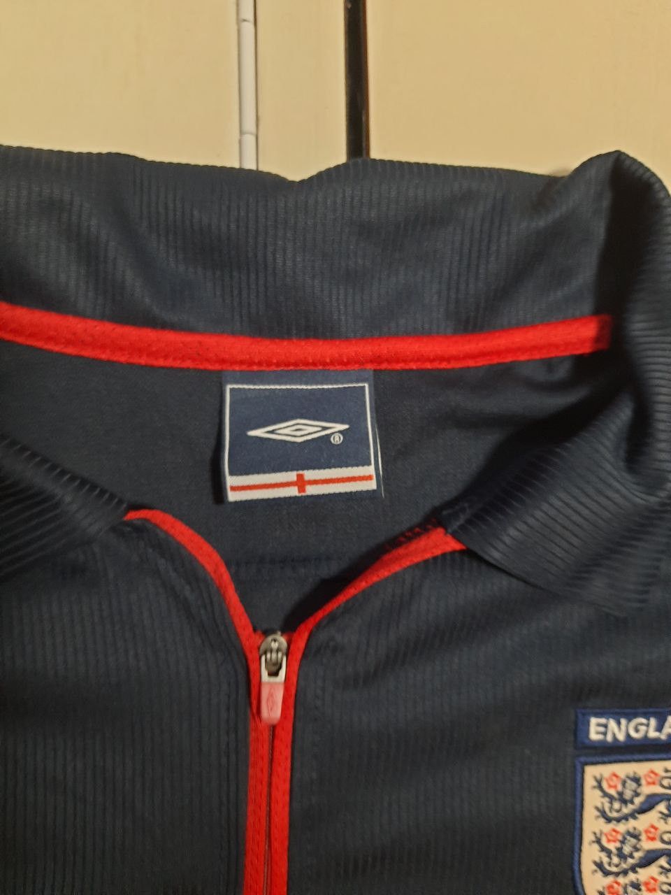 Umbro Umbro England Training Jersey Vintage Size US L / EU 52-54 / 3 - 9 Thumbnail