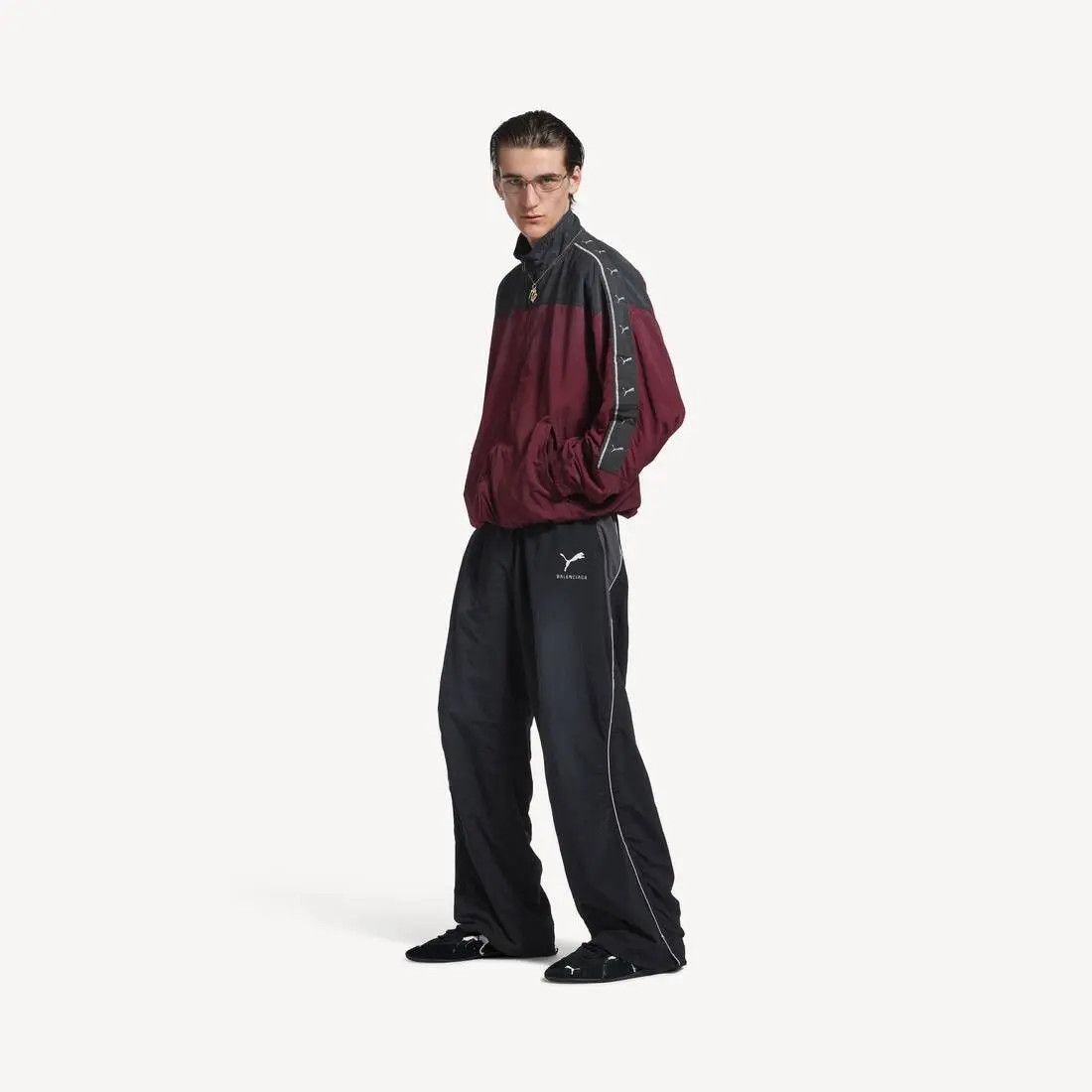 Balenciaga × Puma o1bcso1str0526 Tracksuit Jacket in Multicolor Size US XS / EU 42 / 0 - 2 Thumbnail