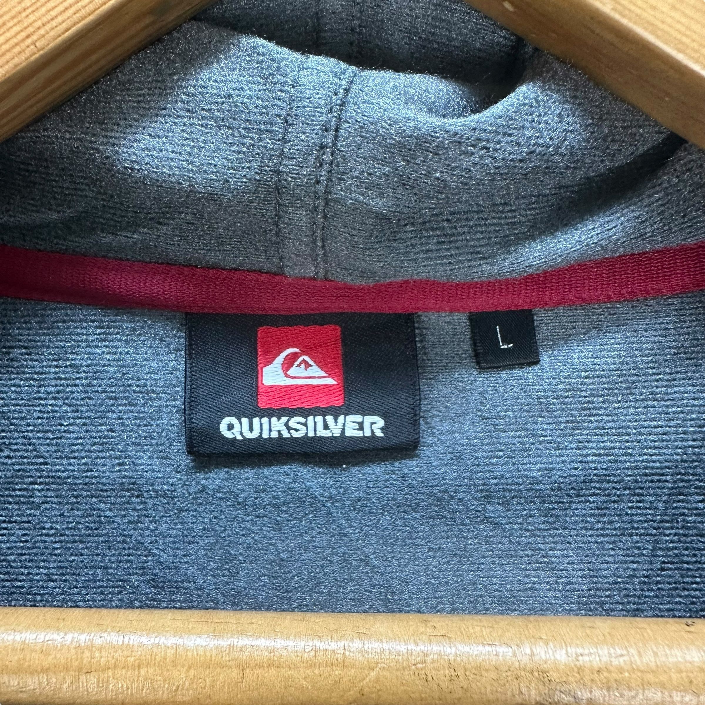 Quiksilver QUIKSILVER ALLOVER PRINT ZIPPER HOODIES #8711-022 Size US L / EU 52-54 / 3 - 6 Thumbnail