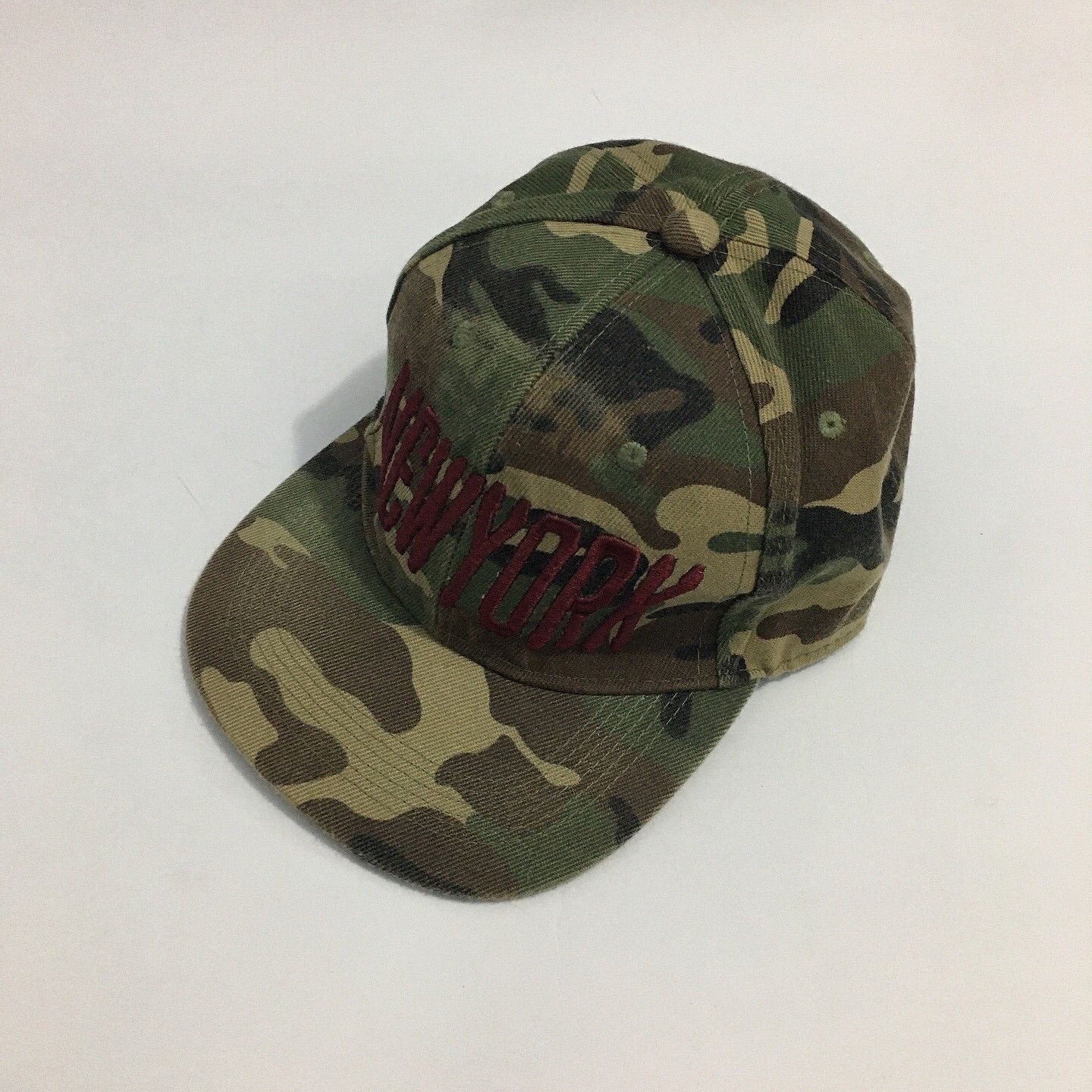 Vintage New York Camo Snapback Size ONE SIZE - 4 Thumbnail
