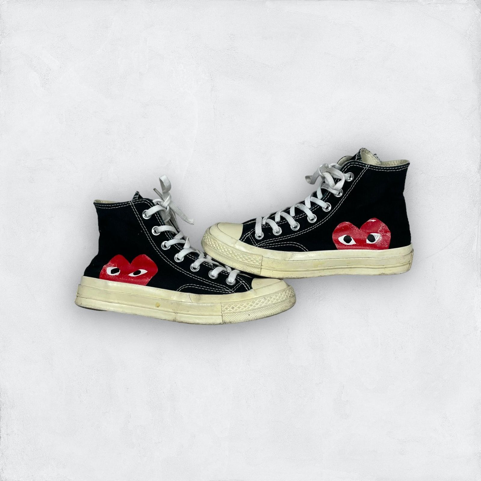 Comme des Garcons × Converse Converse x Comme des Garçons Play Chuck 70 150204C Men Shoes Size US 5 / EU 37 - 1 Thumbnail