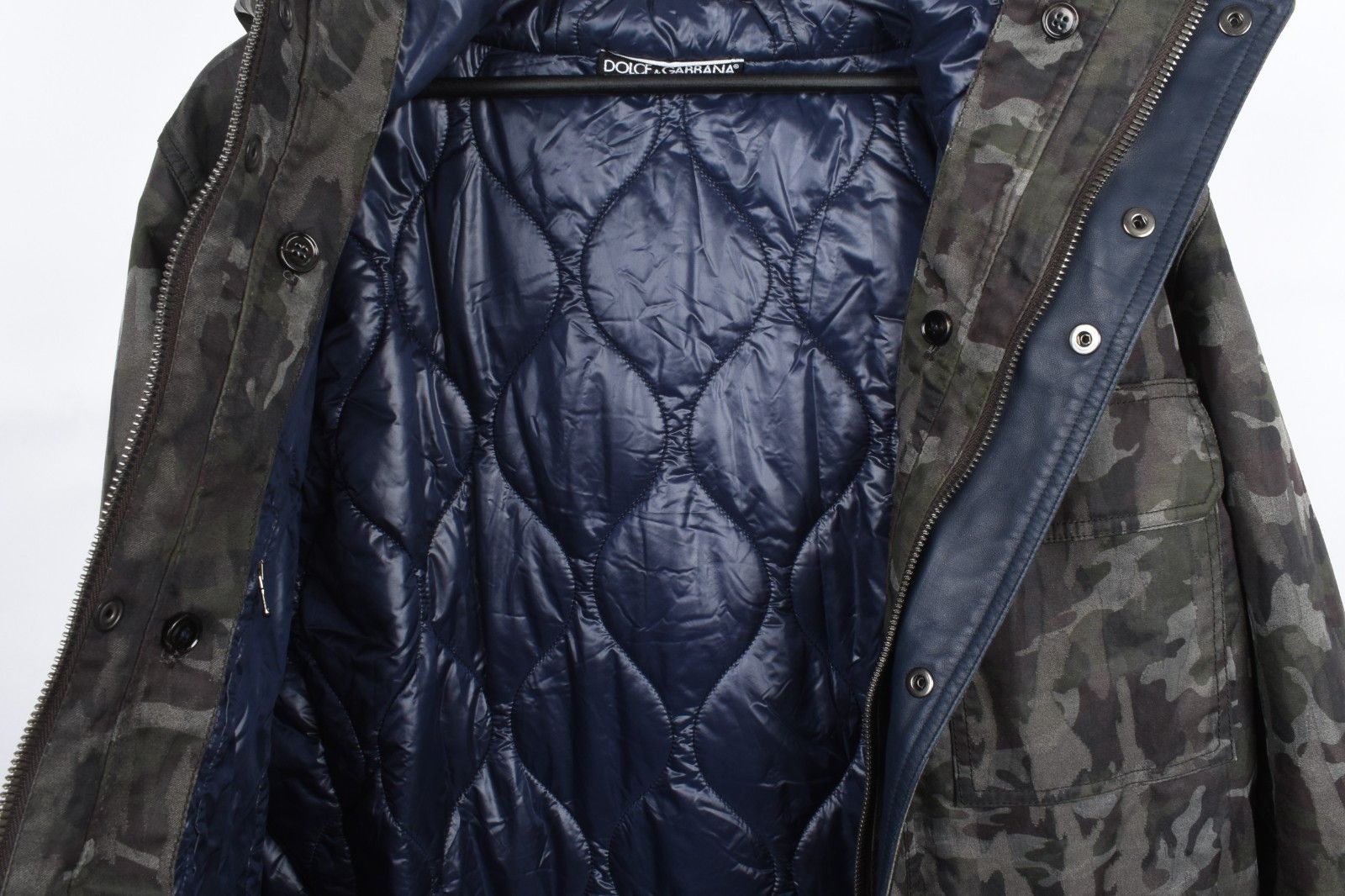 Dolce & Gabbana Dolce Gabbana Men Jacket Hooded Parka Coat IT54-L, S2033 Size US L / EU 52-54 / 3 - 7 Thumbnail