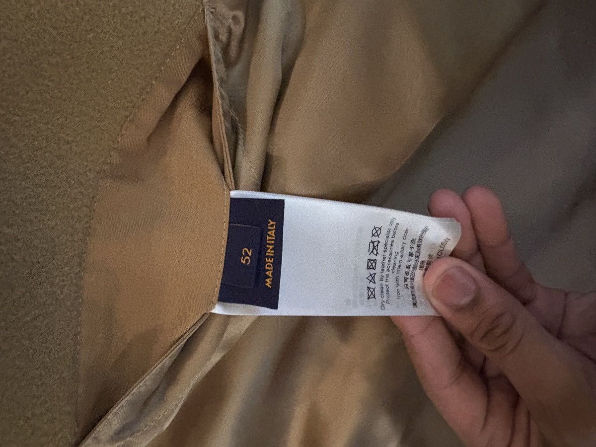 Designer × Louis Vuitton Mixed Material Leather Teddy Blouson Size US L / EU 52-54 / 3 - 13 Thumbnail