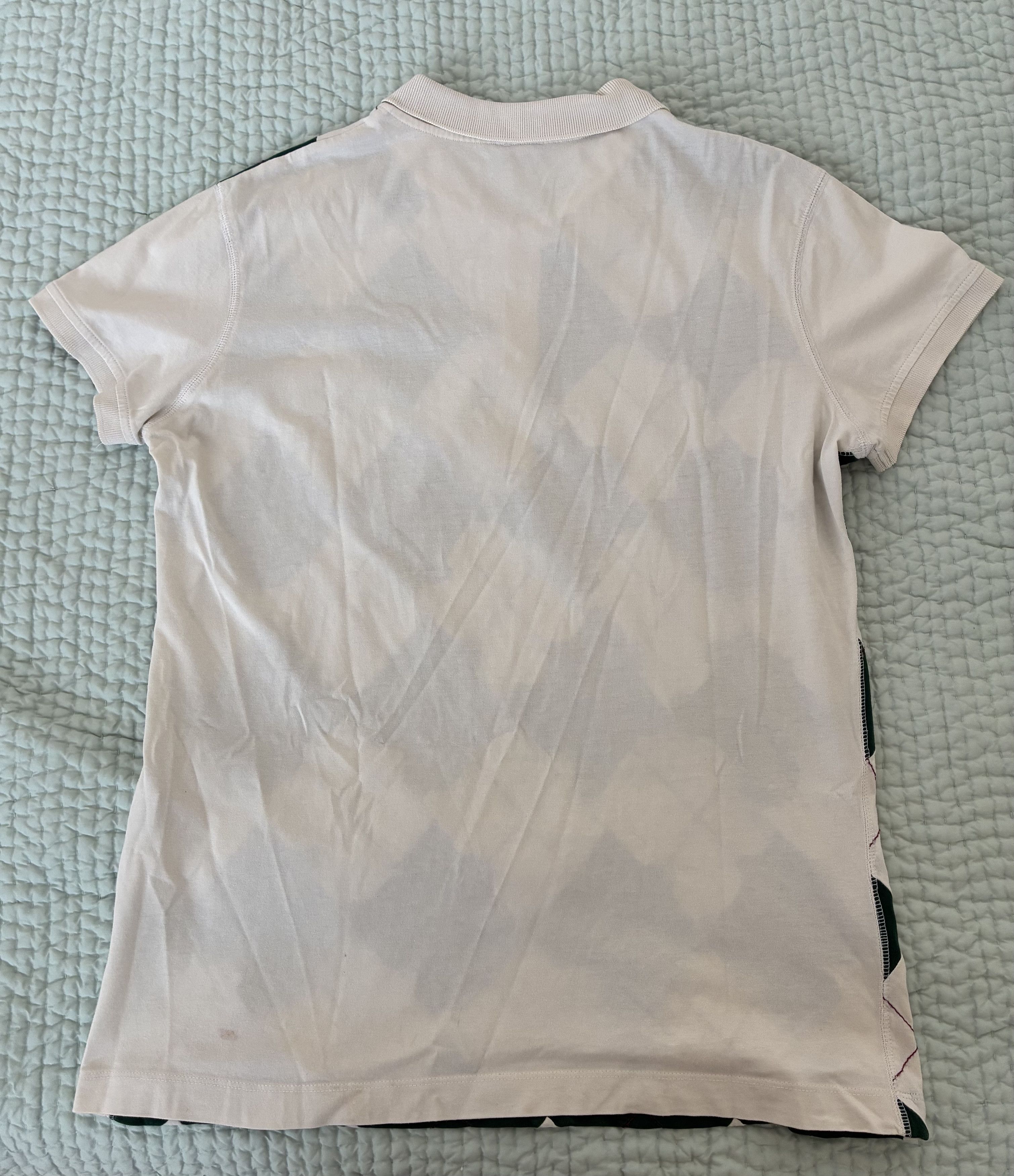 Dolce & Gabbana Dolce & Gabbana Y2K Vintage Argyle Polo Size XL / US 12-14 / IT 48-50 - 3 Thumbnail
