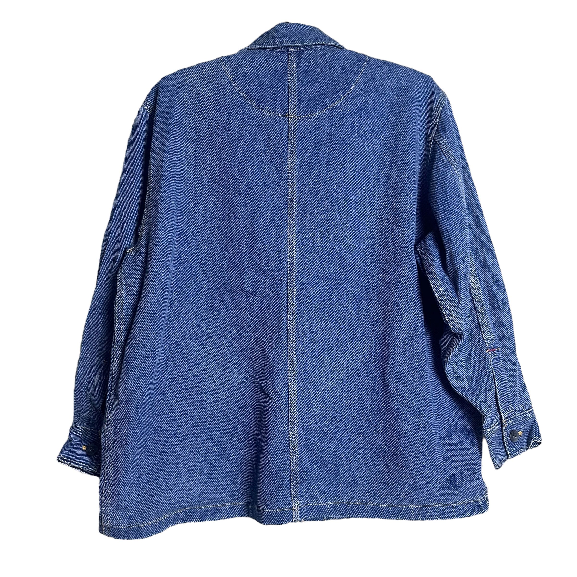Japanese Brand × Vintage 🔥RARE🔥Vintage Moon Belle Maison Denim Jacket 4 Pocket Size US L / EU 52-54 / 3 - 3 Thumbnail