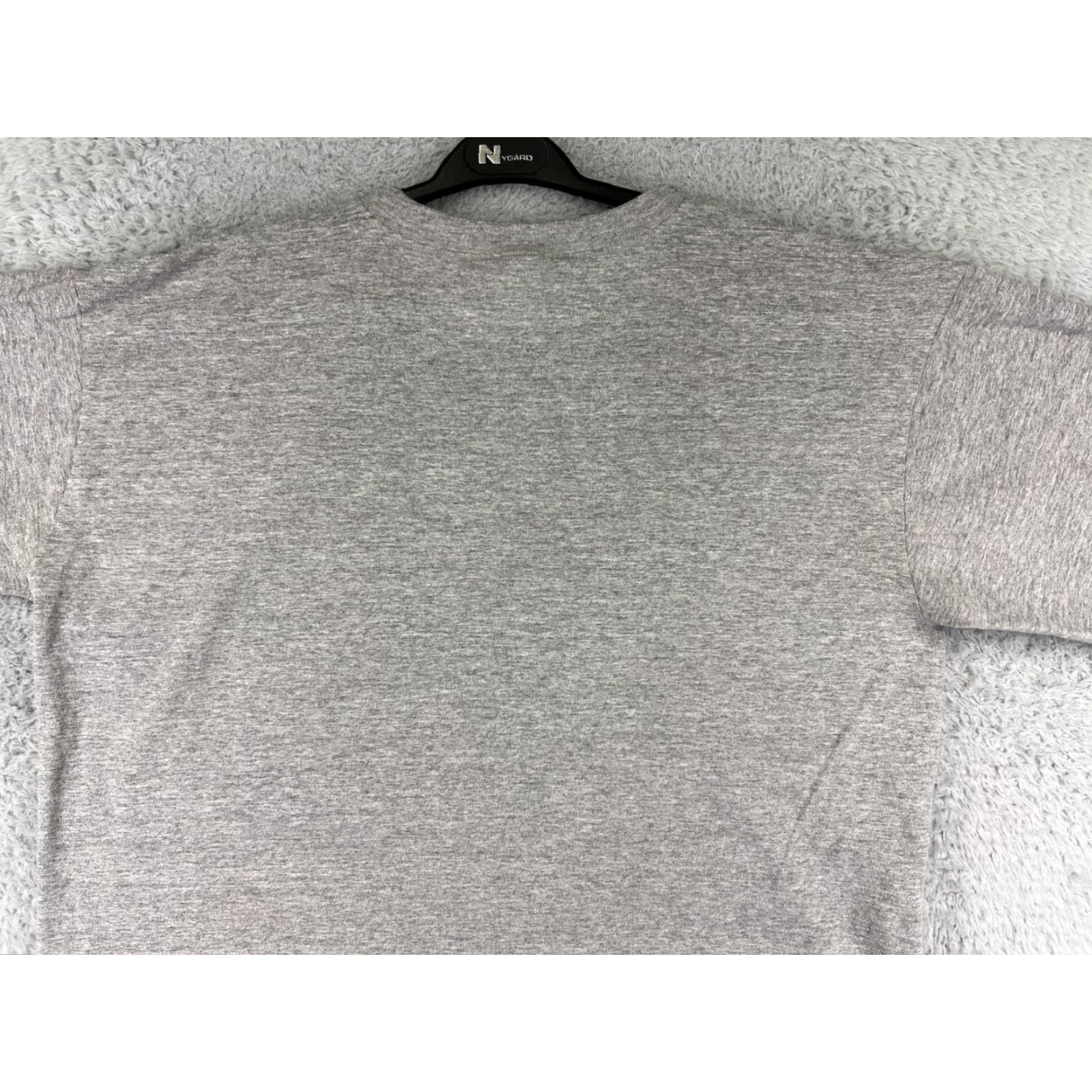 Adidas VINTAGE Adidas Shirt Mens XL Gray Logo Cotton Blend Made USA Crew Neck Size US XL / EU 56 / 4 - 7 Thumbnail