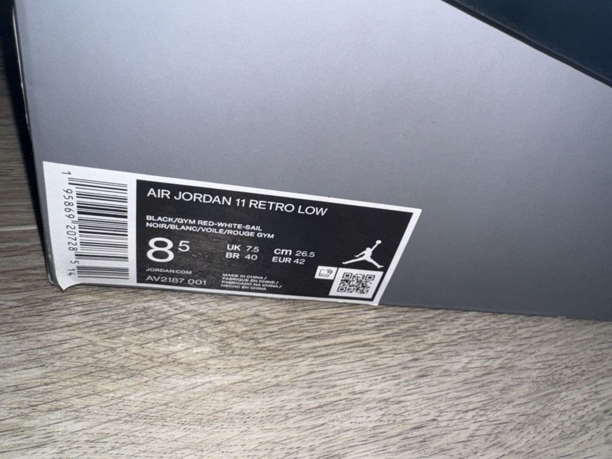 Jordan Brand 2022 Air Jordan 11 Retro Low '72-10' Size US 8.5 / EU 41-42 - 9 Thumbnail