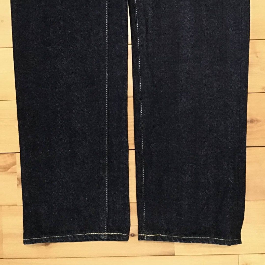 Bape BAPE HEAD logo embroidered denim pants a bathing ape ★size S Size US 30 / EU 46 - 7 Thumbnail