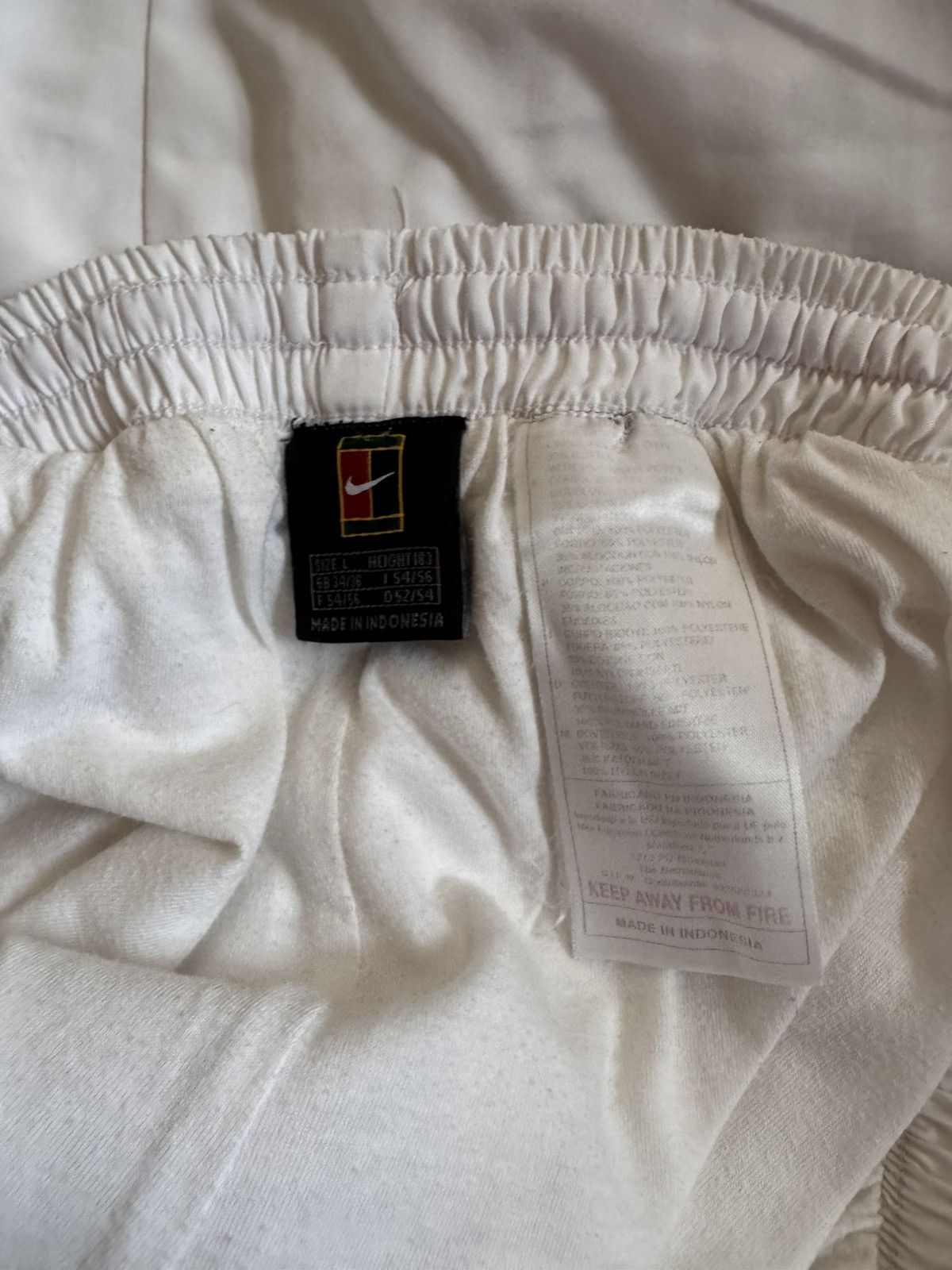 Nike Nike Court Retro Men's Tennis Pants Vintage Size US 34 / EU 50 - 2 Thumbnail