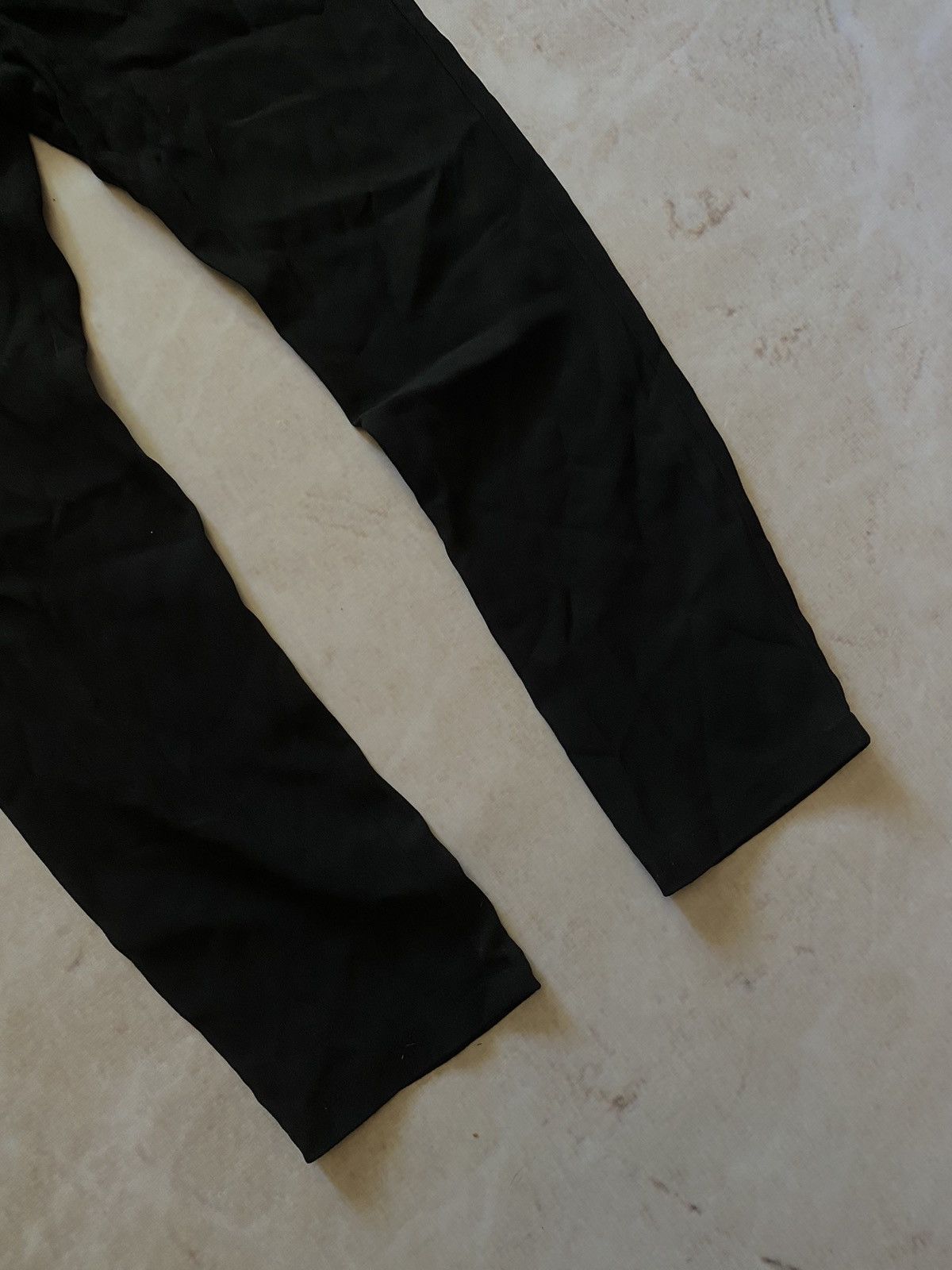 Sezane × Vintage Sezane Womens Black Pants Japanese style Y2k Hype Rare Size 36" / US 14 / IT 50 - 4 Thumbnail