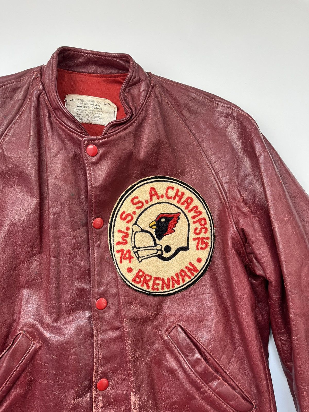 Other Vintage 70’s leather varsity jacket Size US M / EU 48-50 / 2 - 5 Thumbnail