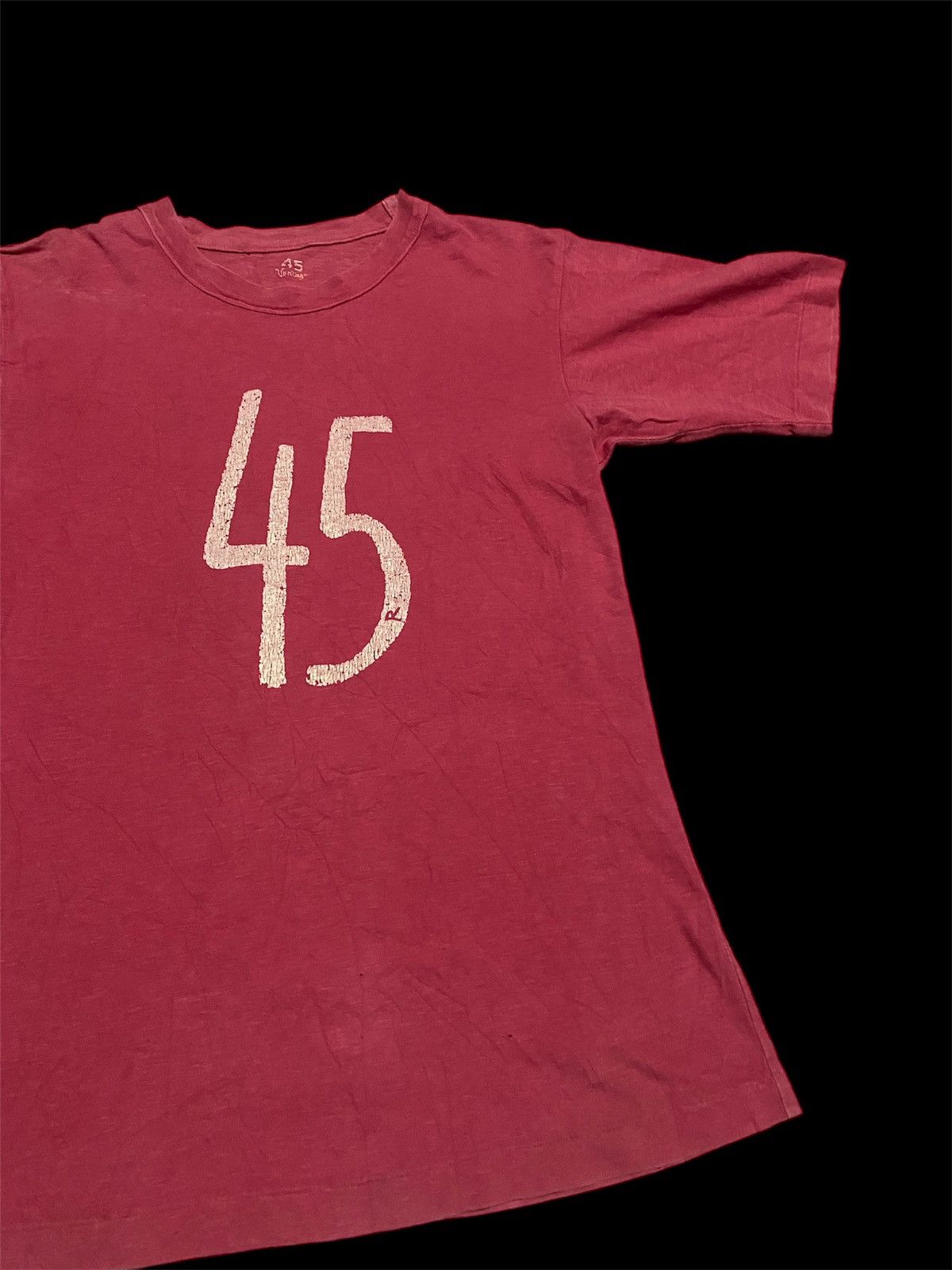 45rpm × Vintage Vtg 45rpm Big Printed Tshirt Size US XS / EU 42 / 0 - 1 Thumbnail