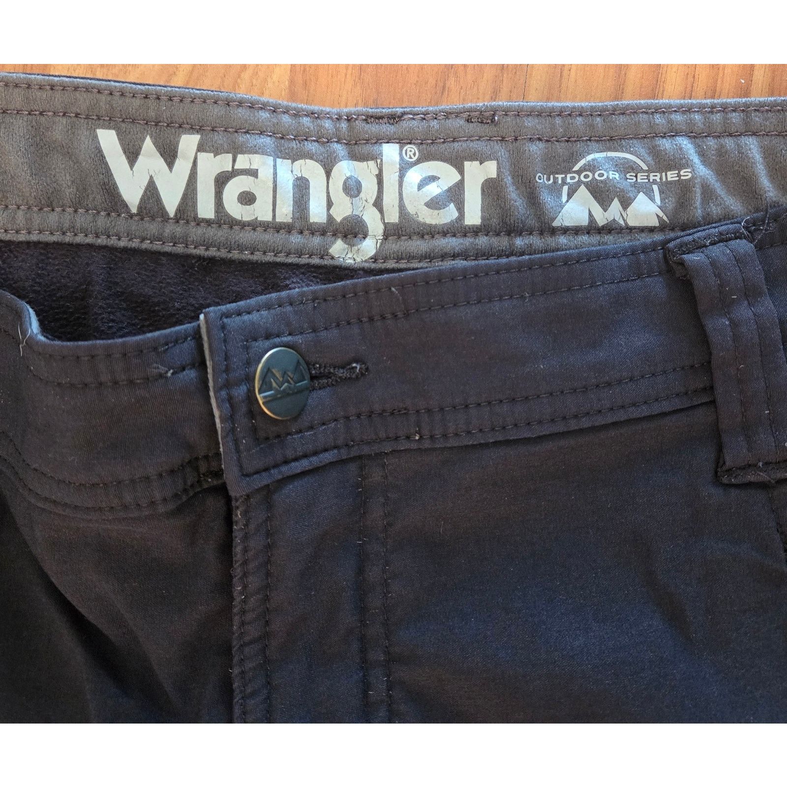 Wrangler Wrangler Black Cargo Pants - Men's 40x30 - Great! Size US 40 / EU 56 - 5 Thumbnail