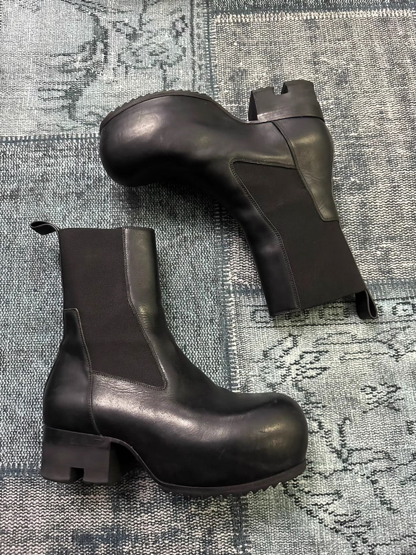 Rick Owens SS21 Phlegethon Rick Owens Beatle Ballast Boots | Grailed