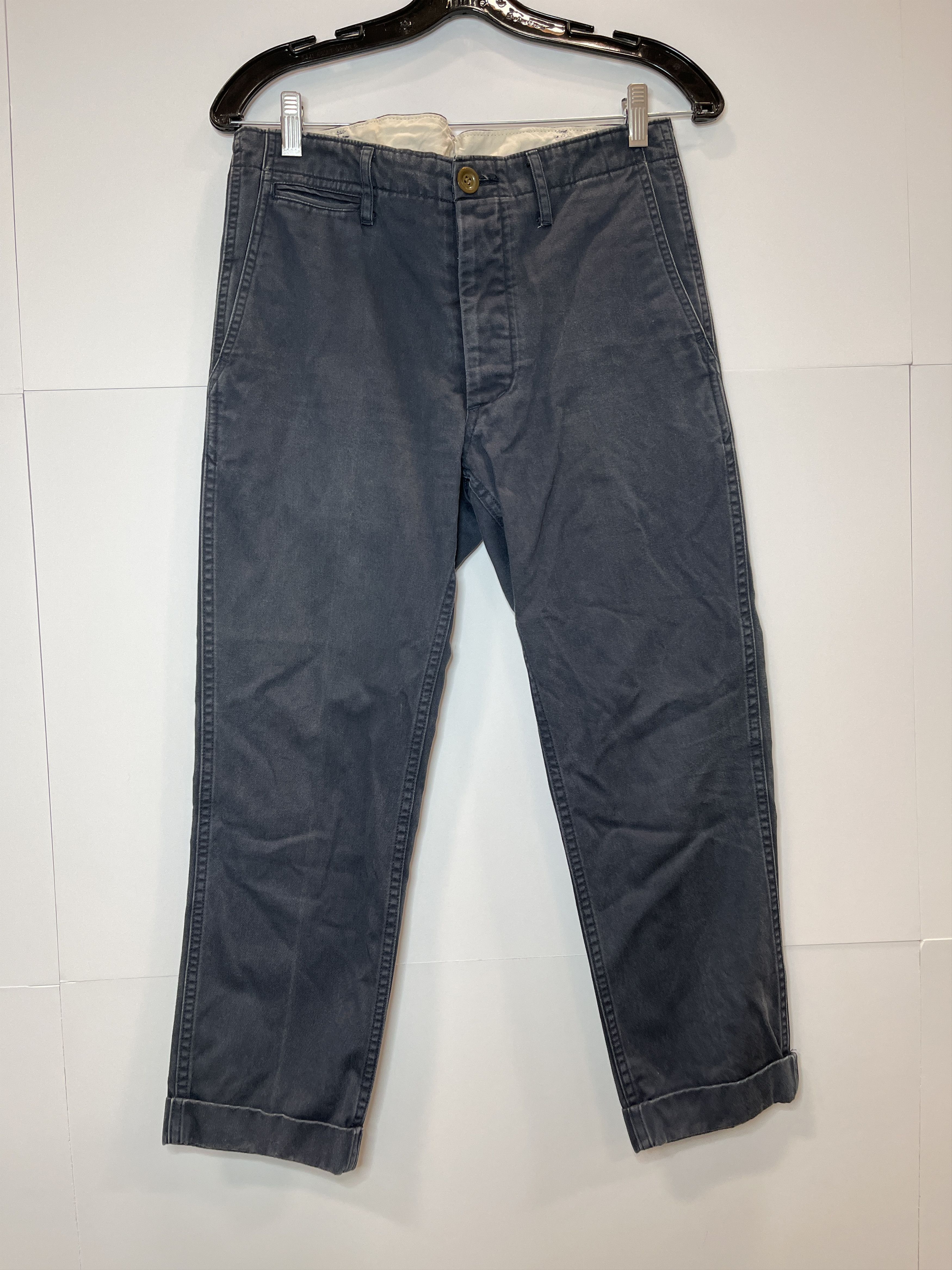 visvimハイウォーターチノNAVY VISVIM ビズビム HIGH-WATER CHINO ハイウォーターチノ パンツ M