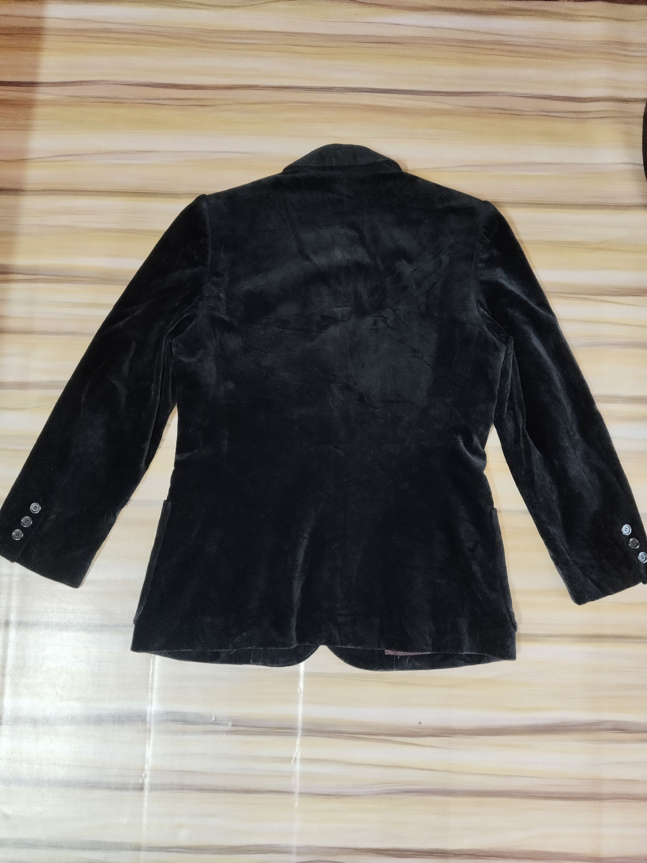 Yves Saint Laurent YVES SAINT LAURENT Velvet Coat Blazer Size S / US 4 / IT 40 - 6 Thumbnail