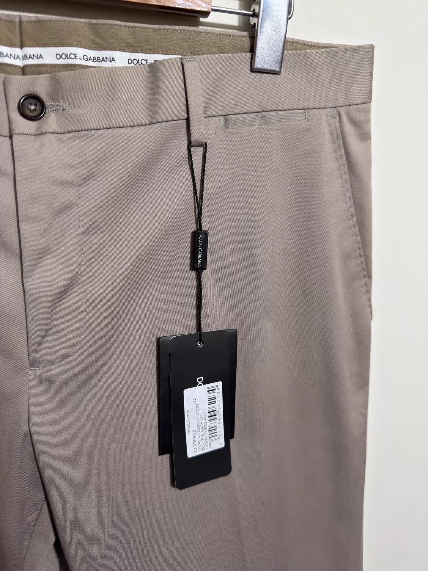 Dolce & Gabbana Dolce&Gabbana Slim Fit Khaki Casual Pants 52 Size US 36 / EU 52 - 3 Thumbnail